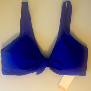 Brand New Cobalt Blue Calia Bikini Top